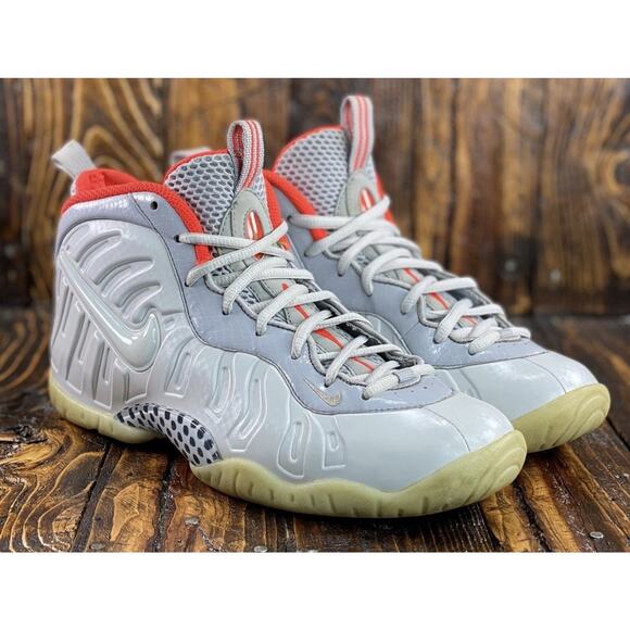 Nike Air Foamposite Pro Premium Pure Platinum Mens Size 11 Fast Shipping - Picture 4 of 11